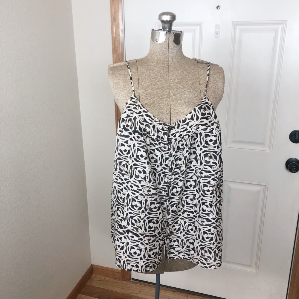 Banana Republic Silk Tank Top Summer Spring